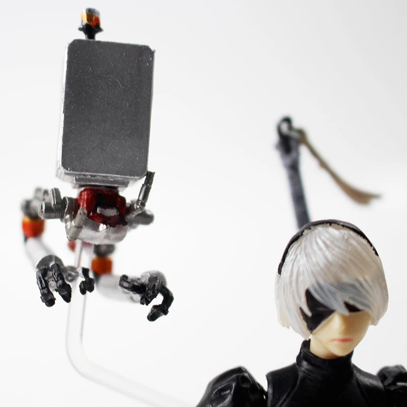 14 см НИР: автоматы фигурка героя подвижные YoRHa No.2 Тип B & машина Lifeform ПВХ 2B НИР