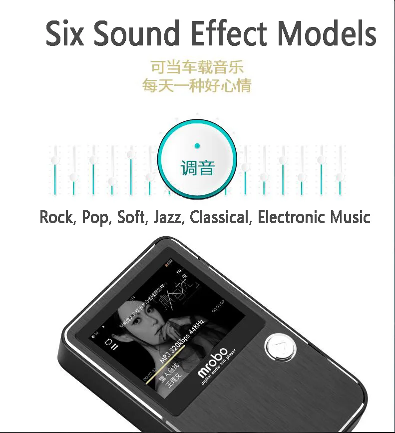 HIFI музыкальный плеер Высокое качество Мини Спортивный MP3 плеер без потерь музыка персональный стерео Walkman поддержка DSD