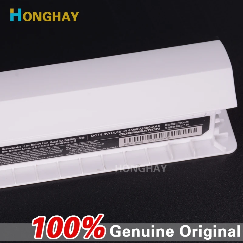 Белый аккумулятор для Toshiba Satellite C50D C55 C55D C55T L55 L55D L55T 14 8 в 2800 мАч|battery for toshiba|battery toshiba