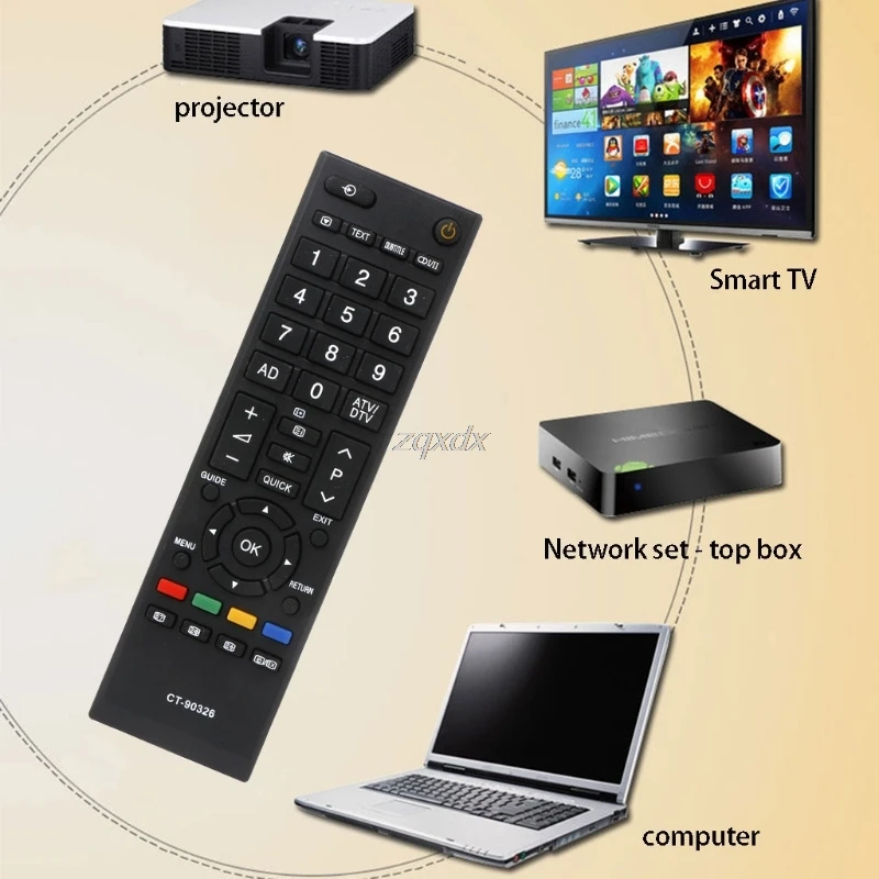 Умный домашний светодиодный пульт дистанционного управления для TOSHIBA CT 90326 90380 90336