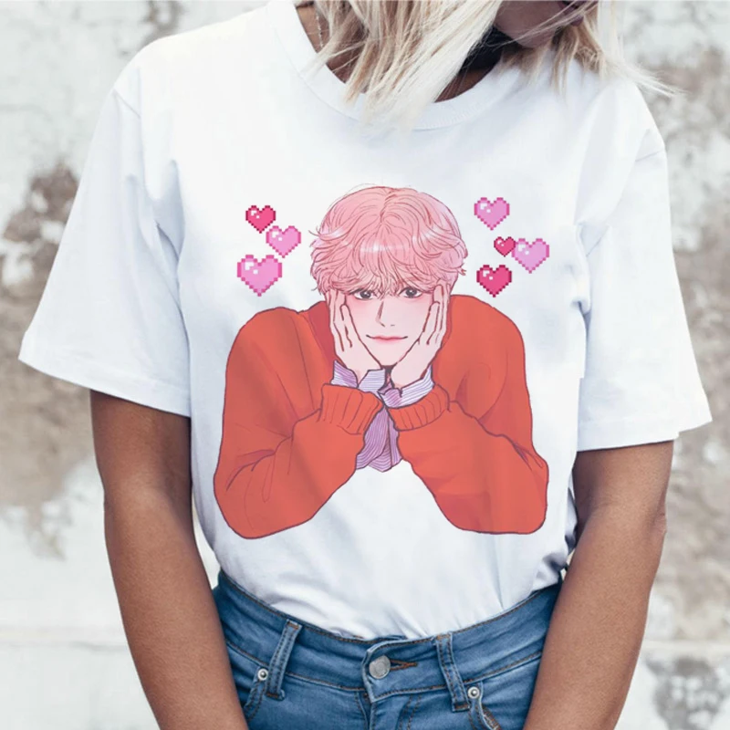 Nct127 модная графическая Женская Футболка Harajuku Ullzang 90s футболка корейский стиль идолы футболка Повседневная летняя хип-хоп Футболка женская