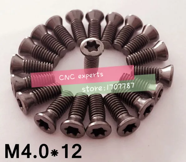 

50pcs M4.0*12mm CNC lathe tool spare screws Torx screws