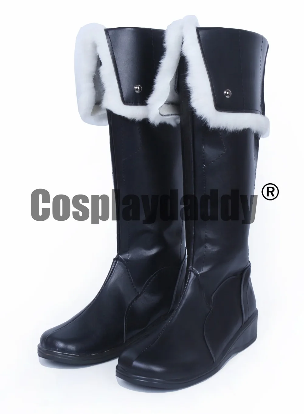 7th Dragon III Код: VFD маг Черный Длинные сапоги для косплея обувь S008|dragon boots|codegon cosplay |