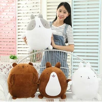 1pcs 25cm creative super cute rabbit potatoes bear plush toy doll valentines day gifts soft cusion pillow gifts for children