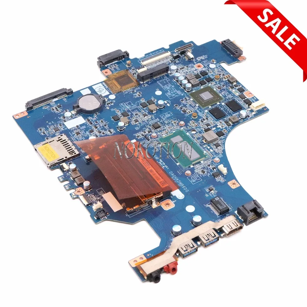 Материнская плата NOKOTION A1971744A DA0HKDMB6D0 для ноутбука SONY Vaio SVF15 материнская SR170 I5-4200 GT740M