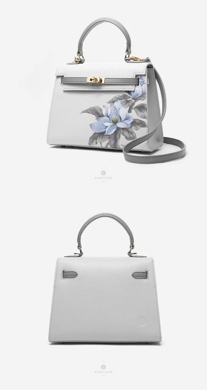 PMSIX Fashion Floral Printing Ladies' handbag Trapeze Shape Women Shoulder Bag Casual Crossbody Bags