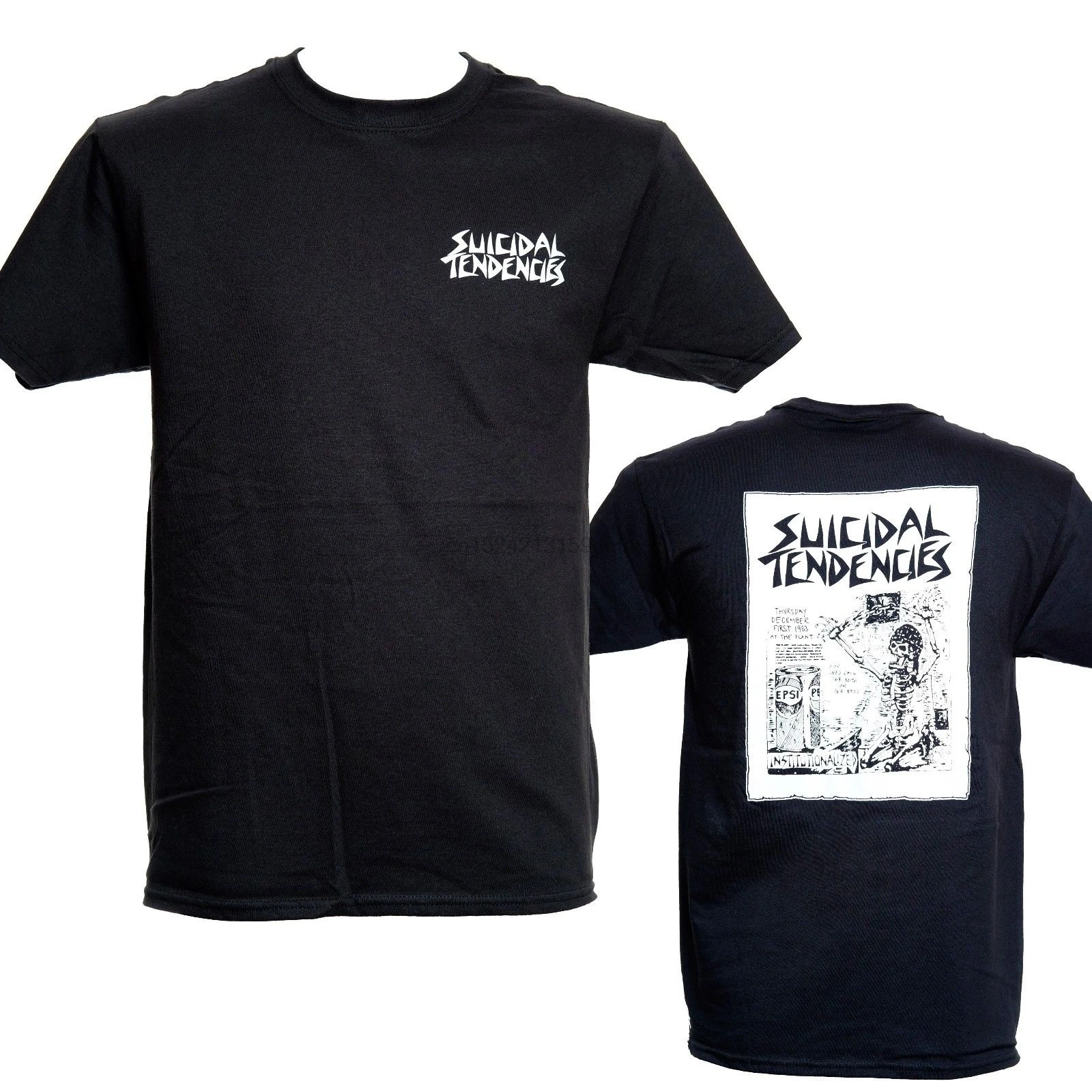 Суицидальные тенденции Футболка Новинка S M L XL XXL XXXL|Мужские футболки| |