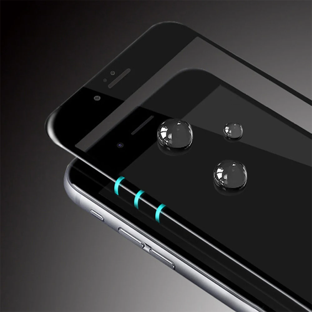 Защитное стекло закаленное 3D для iPhone 6/6s/6/6s/7/8 plus|Защитные стёкла и плёнки
