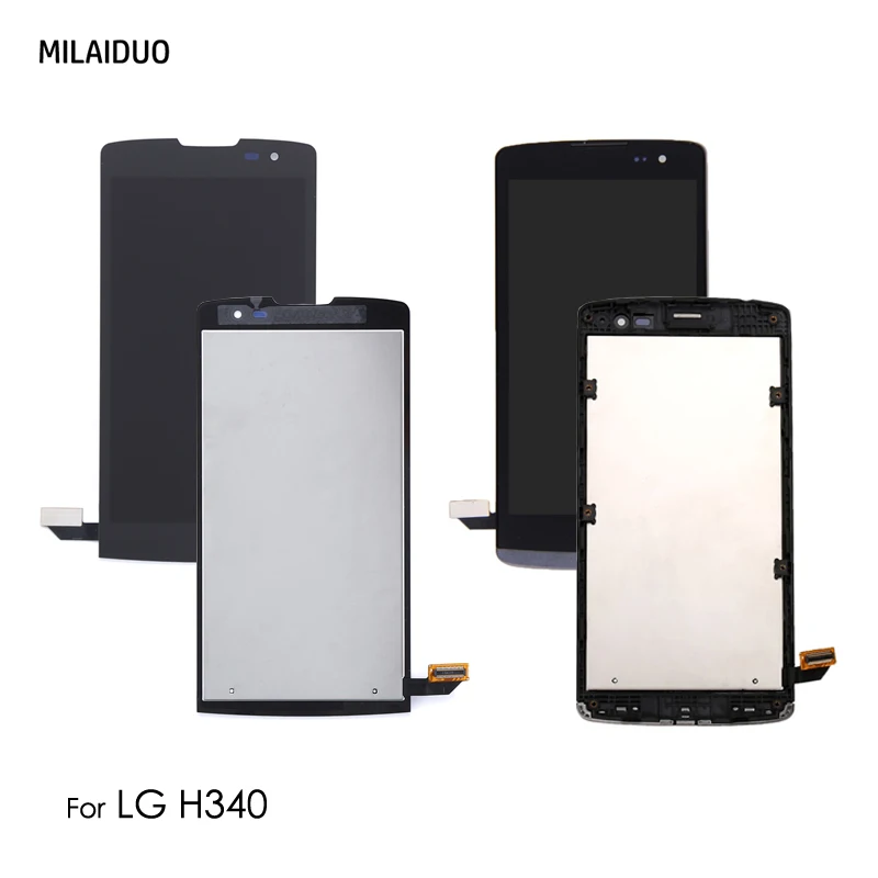 ЖК дисплей для LG Leon H340 H345 H340N H324 MS345 кодирующий преобразователь сенсорного экрана