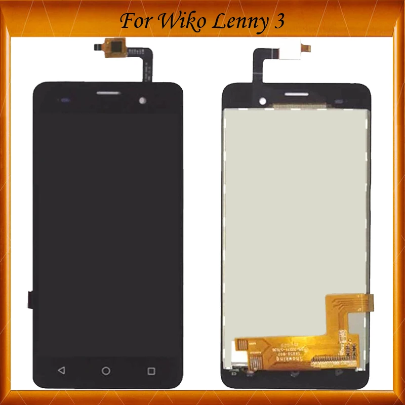 100% хорошо работает для Wiko Lenny 3 ЖК-дисплей + сенсорный экран хороший дигитайзер в