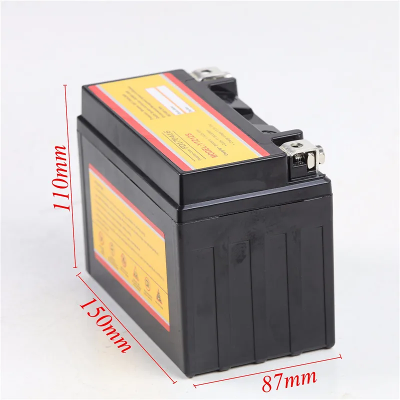 Новый аккумулятор AGM YTZ12S для мотоцикла Honda NSS250 скутера Reflex 06 PS250 Big Ruckus FSC600 XQ|battery