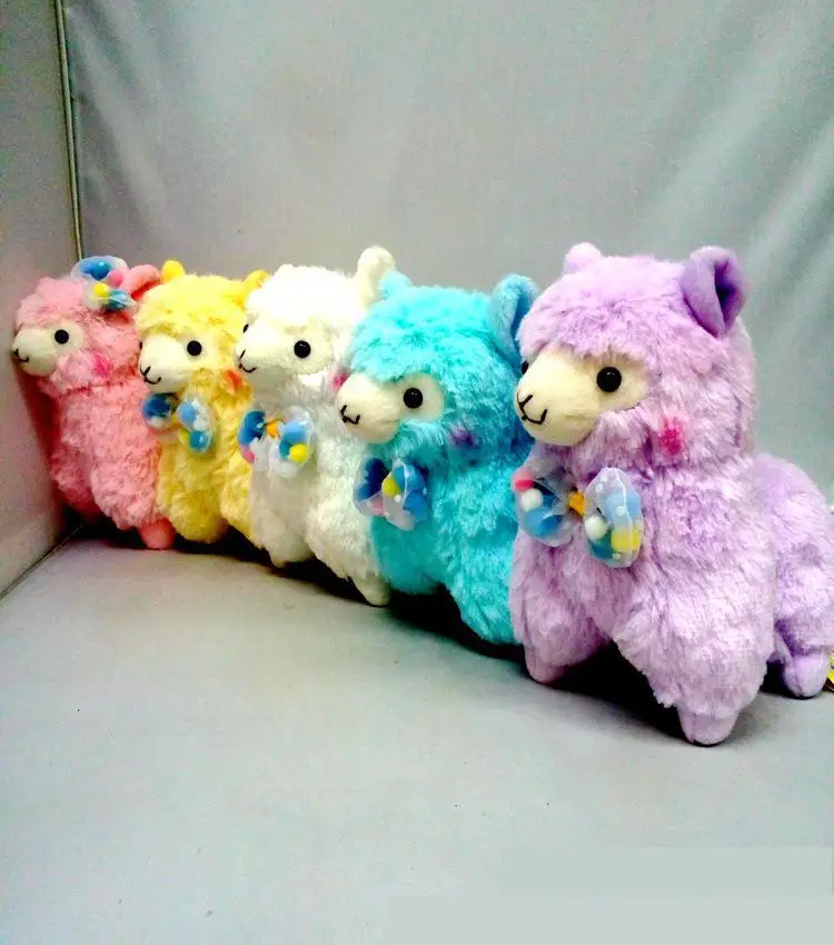 Новый Kawaii 17 см Альпака Викунья пакос плюшевые игрушки японского Мягкие Alpacasso