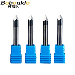 1 шт. 6 мм SHK 4 Концевая фреза Алмазный мрамор рельефные гравировальные инструменты гравировка фрезерование гранит 4 лица каменные режущие сверла