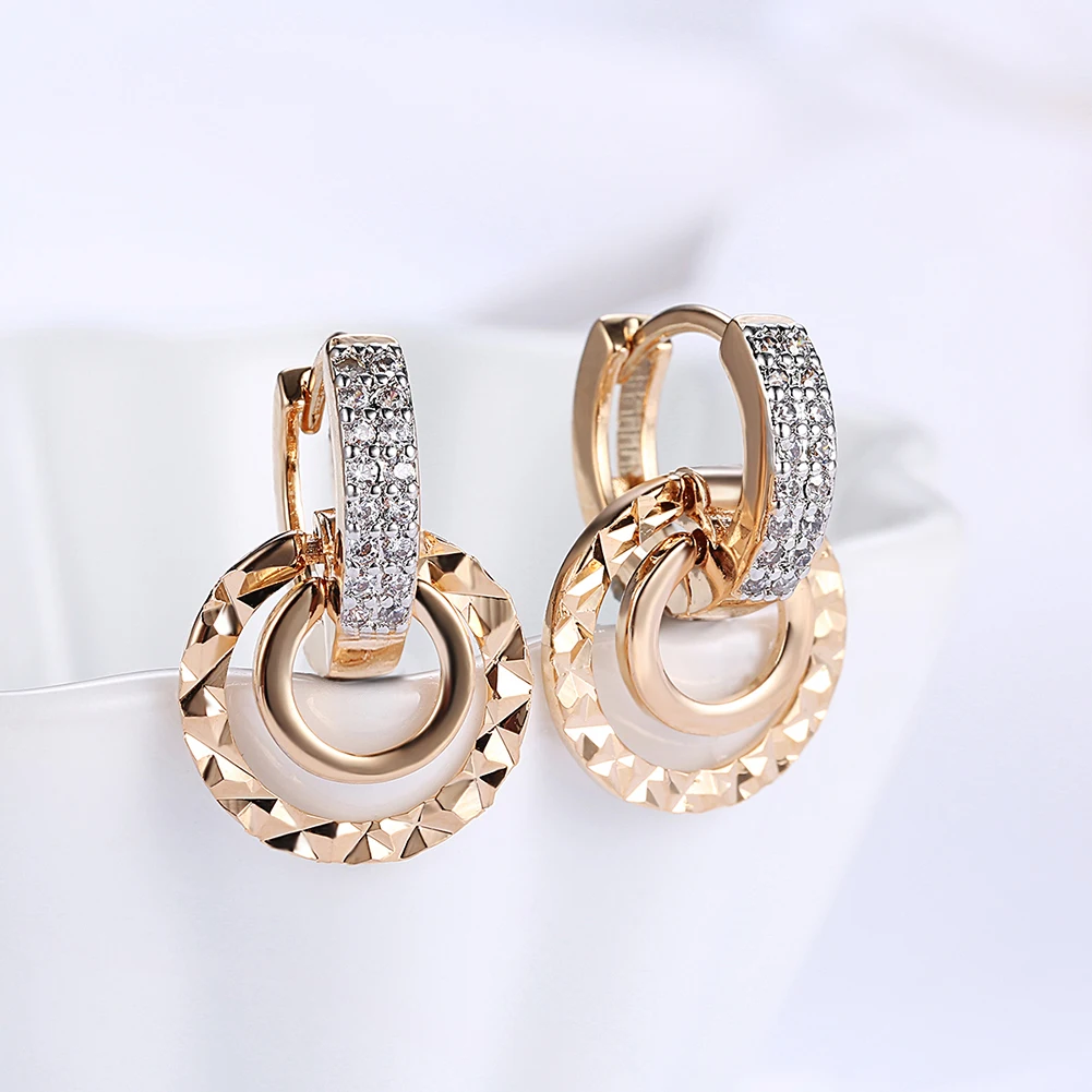 Новое поступление серьги золотого цвета для женщин низкая цена Senhoras brincos Damen-ohring