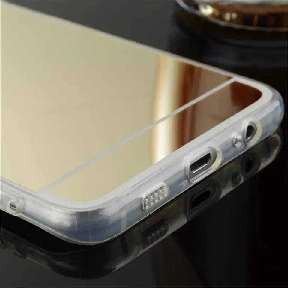 Одежда высшего качества зеркало Защитная крышка ТПУ чехол для samsung Galaxy S8 плюс S9