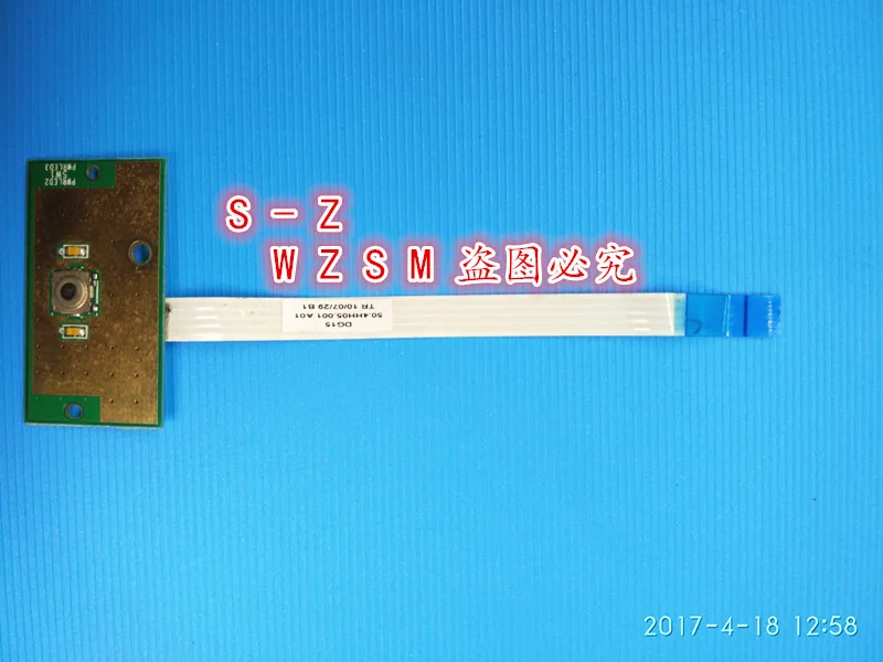 Оригинальный новый оригинальный плата кнопки питания для ноутбука ленточный