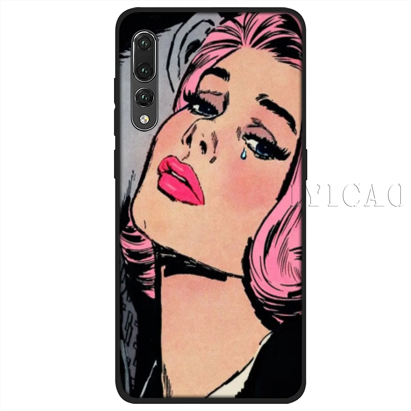 IYICAO винтажный мягкий чехол для Huawei P30 P20 Pro P10 P9 P8 Lite Mini 2017 2016 2015 P smart Z 2019 |
