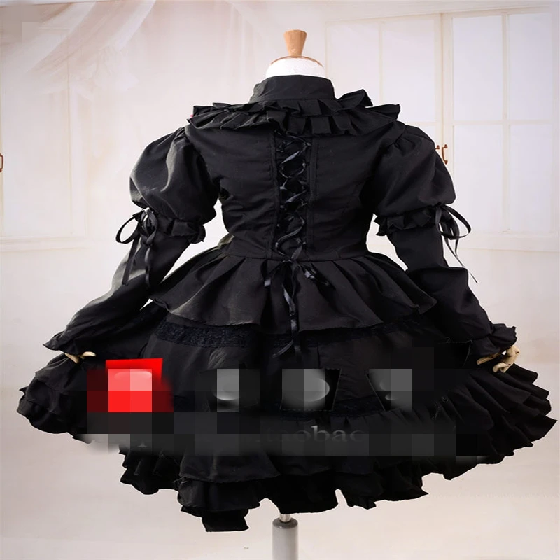 

Anime Cosplay Costume DATE A LIVE Tokisaki Ku Dress Dating Dress Lolita Dress Girl Dress Z