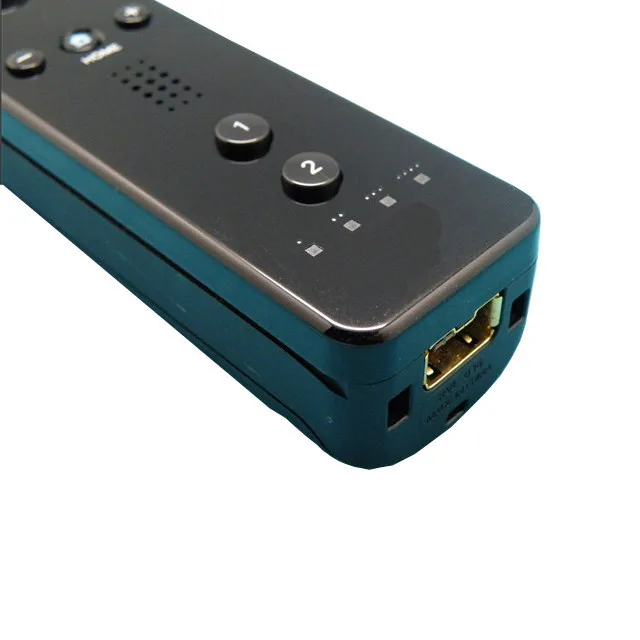 Black 2 in 1 Remote Controller Built Motion Plus + Nunchuck for Nintendo Wii Game | Электроника