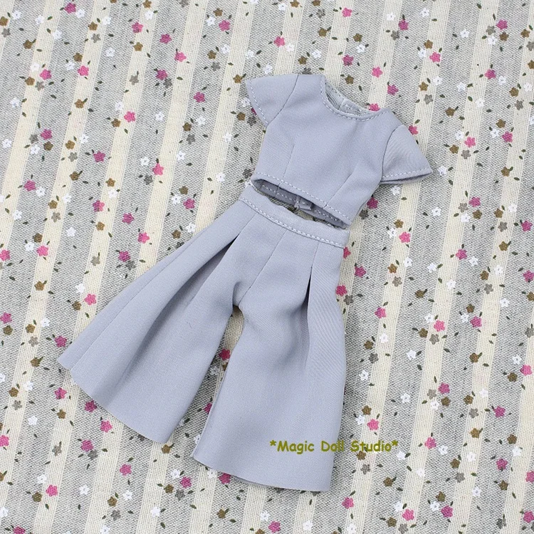 Новинка 2018 кукольные наряды [MG288] Neoblythe комплект из короткого топа и брюк для куклы