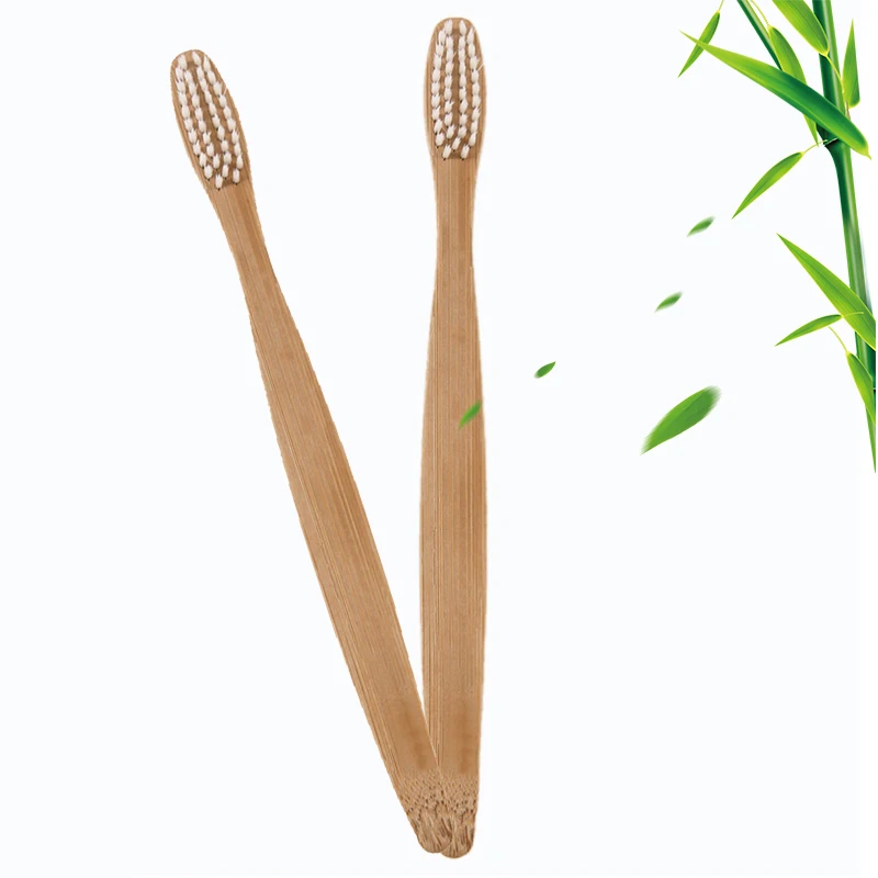 Дерево зубная щетка бамбук Зубная щётка мягкая Bamboo Fibre деревянной ручкой низким