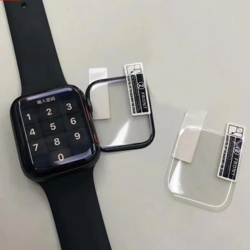 20 шт. 3D мягкая ПЭТ полное покрытие для Apple iWatch4 40 мм 44 мм Защитная пленка для часов пленка HD защитная пленка