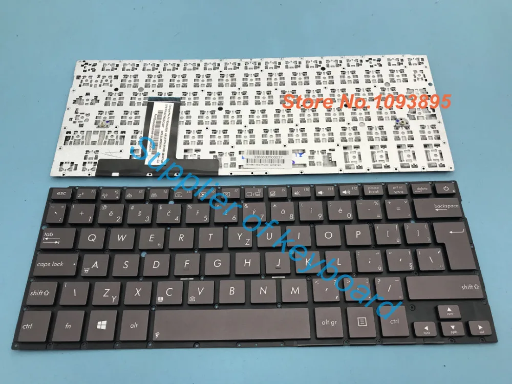 Новая Чешская клавиатура для ASUS ZenBook UX32 UX32A UX32E UX32VD UX32V UX32L UX32LA UX32LN UX32N коричневая