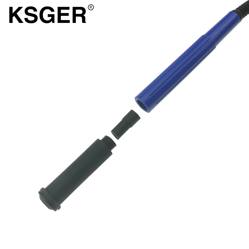 Паяльная станция KSGER T12 STM32 OLED 9501 наконечники паяльника ручка для пайки GX12 5PIN