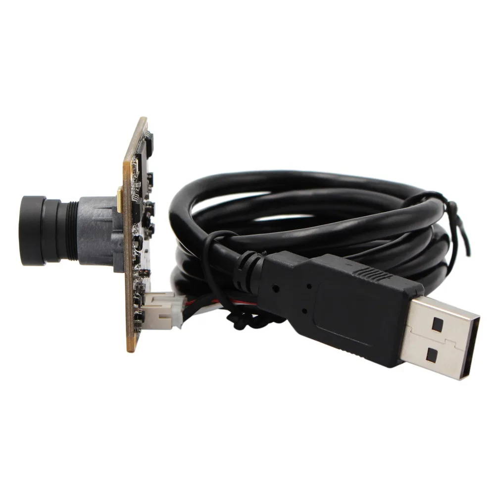 Без искажений 13MP USB модуль камеры мини промышленный HD веб-камера для Mac Linux Android