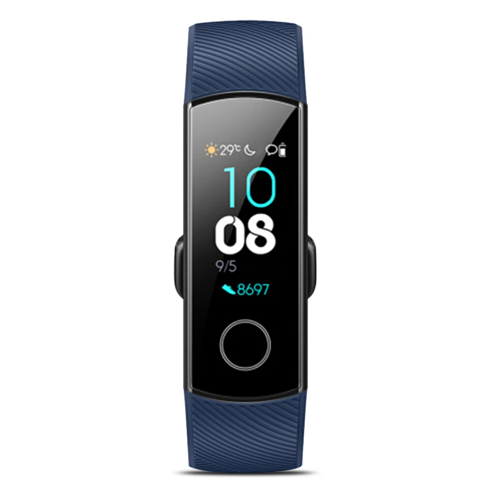 Оригинал HUAWEI Honor Band 4 смарт-браслет сердечного ритма 50 м IP68 Водонепроницаемый НПЦ
