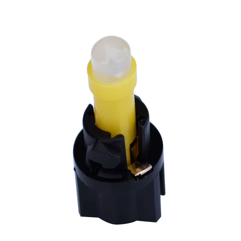 100 шт. светодиодный светильник для приборной панели автомобиля лампа T5 W1.2W W2X2.6d 27 74