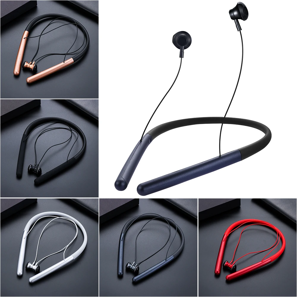 Спортивный беспроводной 6D Спорт Bluetooth наушники Handsfree спортивный нашейный динамик висит средства ухода за кожей Шеи стерео гарнитура Высокое качество