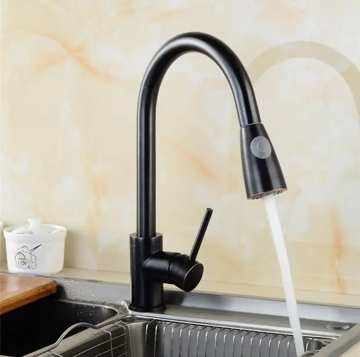 Медный кран для кухонной посуды раковины умывальника горячей и холодной воды|faucet