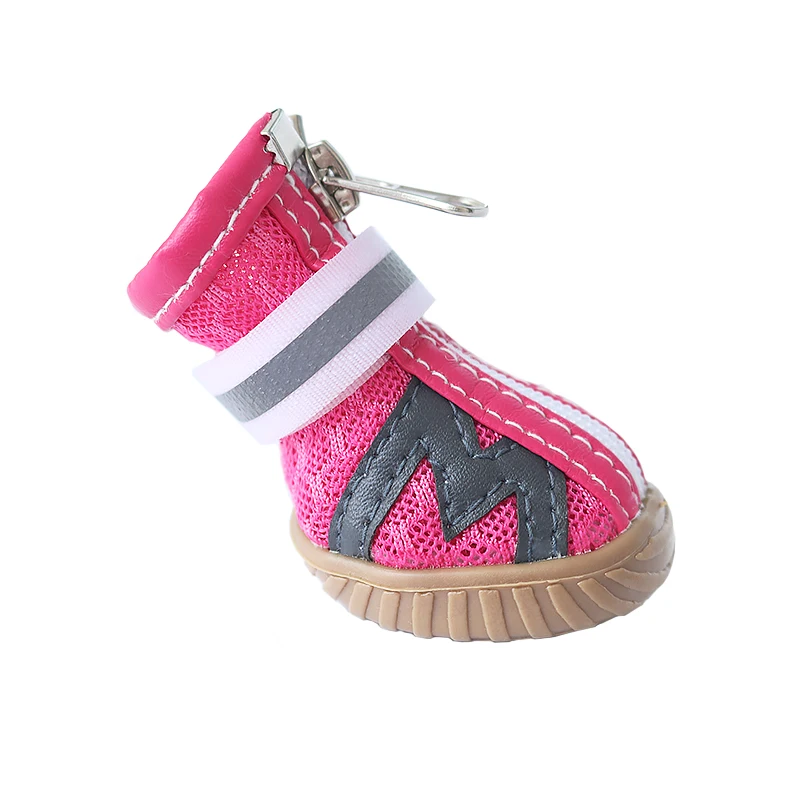 LAPLADOG/4 шт./лот Уличная обувь для маленьких собак нескользящие ботинки питомцев