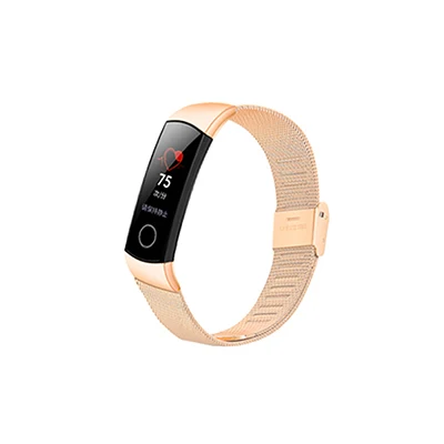 Hangrui Миланский ремешок для huawei Honor Band 4 металлический браслет из нержавеющей стали умный Браслет для Honor Band 4 ремешок - Цвет: color 4