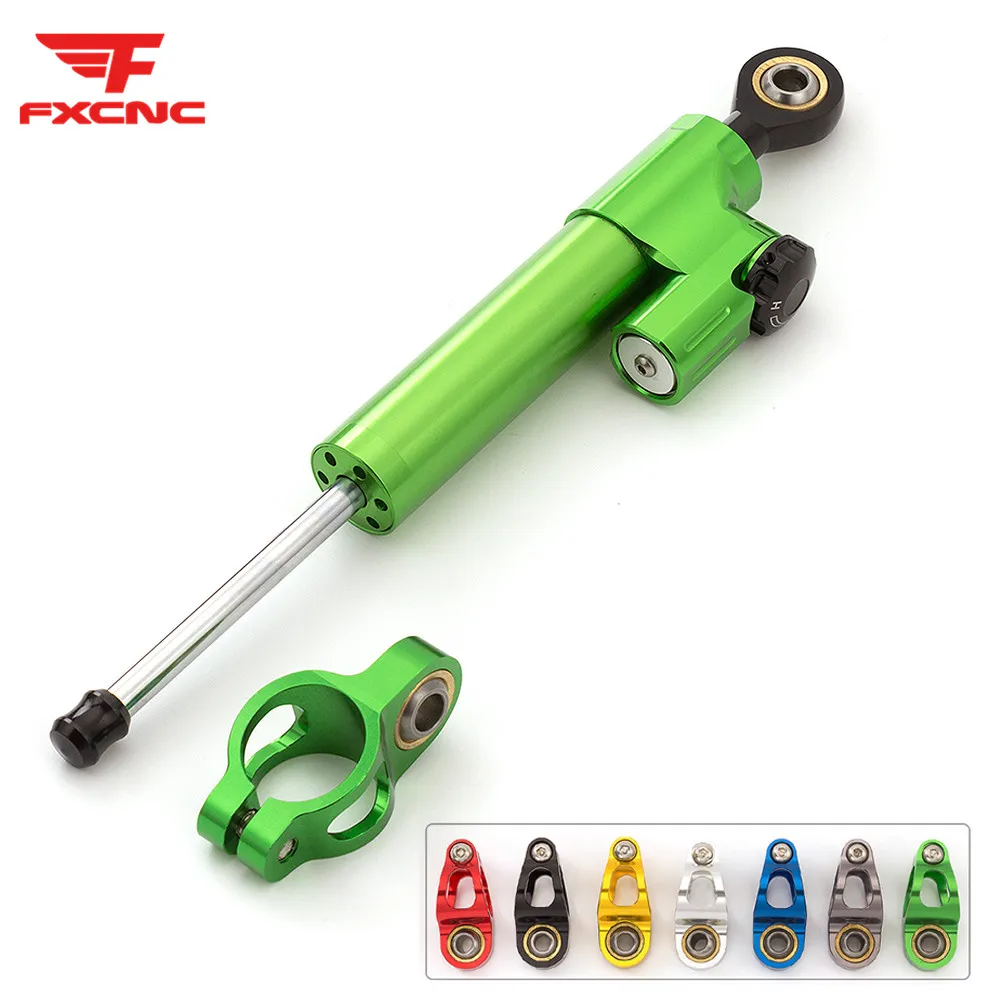 

For Kawasaki ZX636 ZX6R 2005-2017 CNC Motorcycle Steering Damper Linear Stabilizer Reversed Safety Control Racing Bike