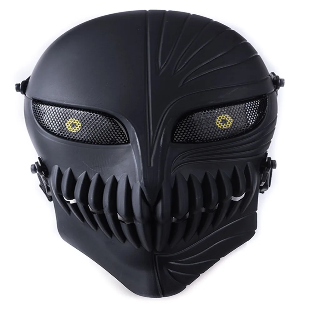 Тактическая Маска Череп для страйкбола пейнтбола игры война на все лицо