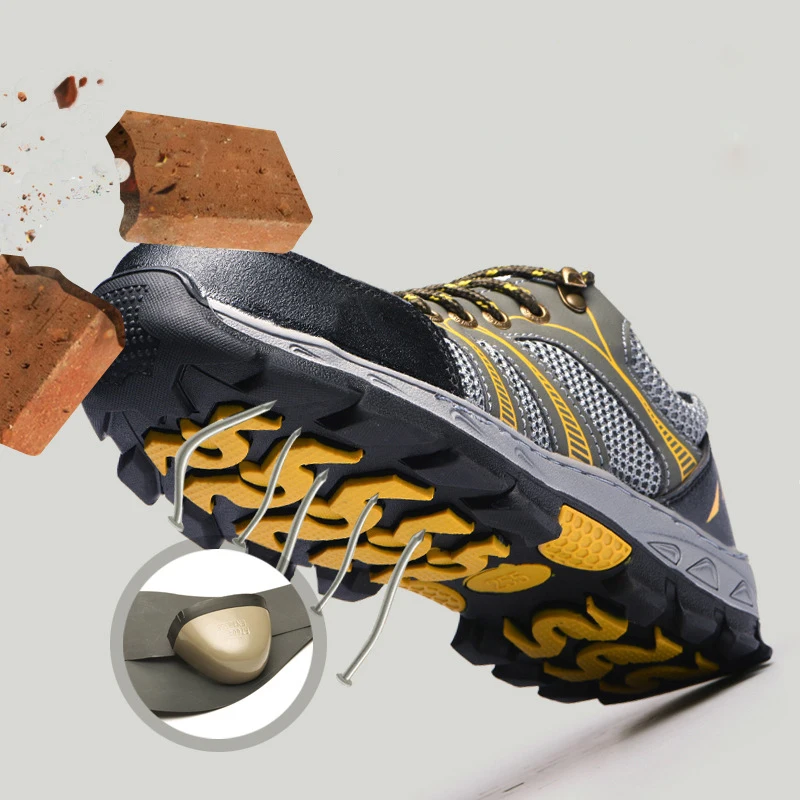 Мужская обувь для пеших прогулок унисекс Рабочая из сетчатого материала