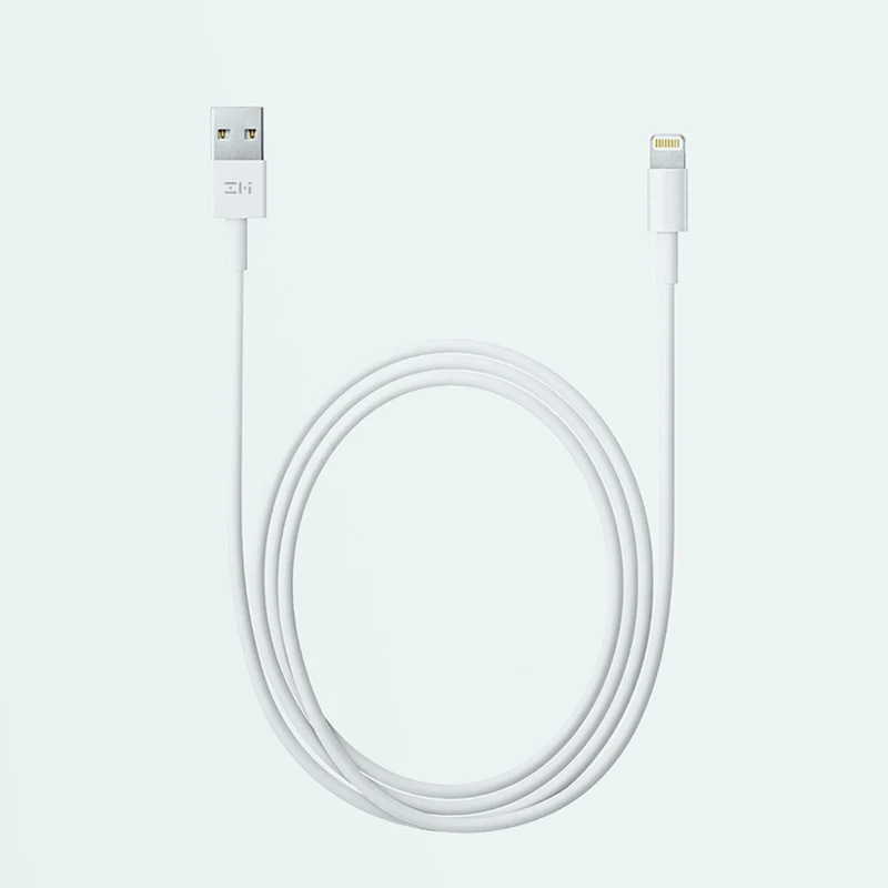 Xiaomi Youpin ZMI кабель для передачи данных 1 м белый для iphone Ipad ipod MFI Сертификация - Цвет: WHITE
