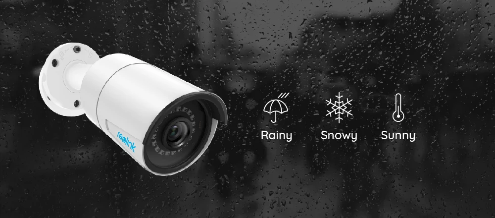 Reolink PoE ip-камера 4MP наружная аудио камера ночного видения Удаленный просмотр P2P Bullet Камера Безопасности B400 работает только с Reolink PoE NVR