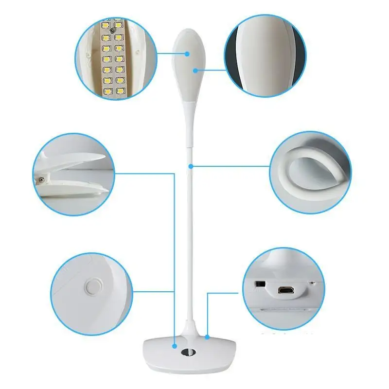 Da Tavolo Masa Lambasi Candeeiro Lampada Scrivania светодиодный светильник для обучения Tafellamp Lampen