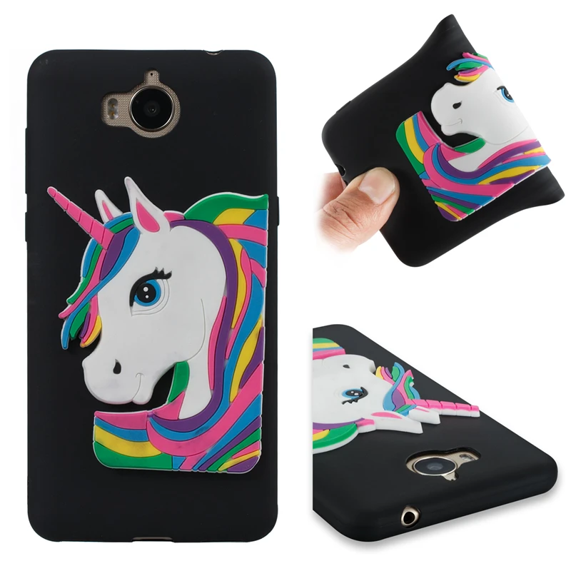 Coque новый протектор чехол для Huawei Y5 2017 ТПУ задняя крышка + Мягкий силиконовый Y6