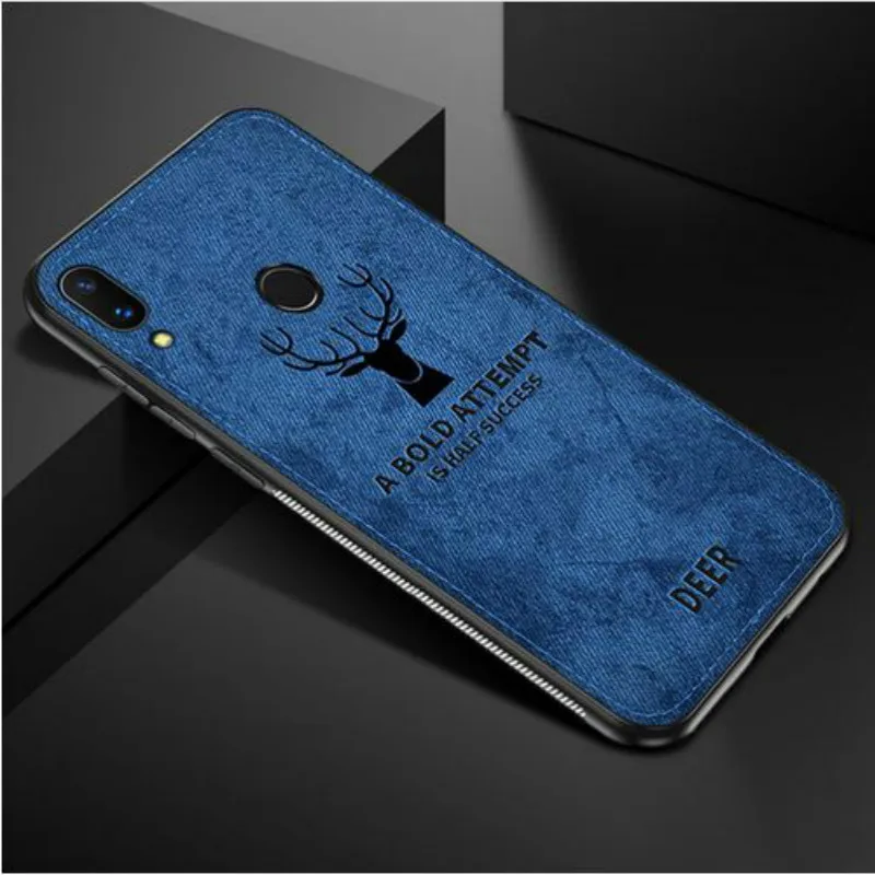 Синий Чехол для huawei Y6 Y7 Pro P smart plus P20 P30 Pro Nova 5T Honor 20 S V30 8C 8X10 9 lite 7C Мягкий ТПУ чехол для телефона - Цвет: Синий