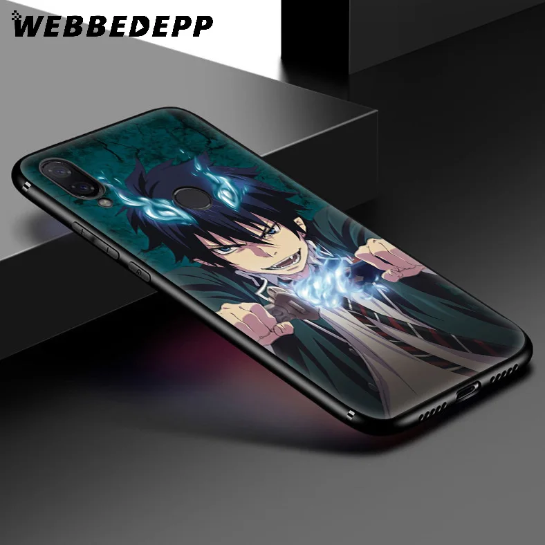WEBBEDEPP Blue Exorcist Anime Soft Case for Xiaomi Redmi K20 7A 4A 4X 5 5A 6 6A S2 Note 8 4 7 Pro Plus Prime |