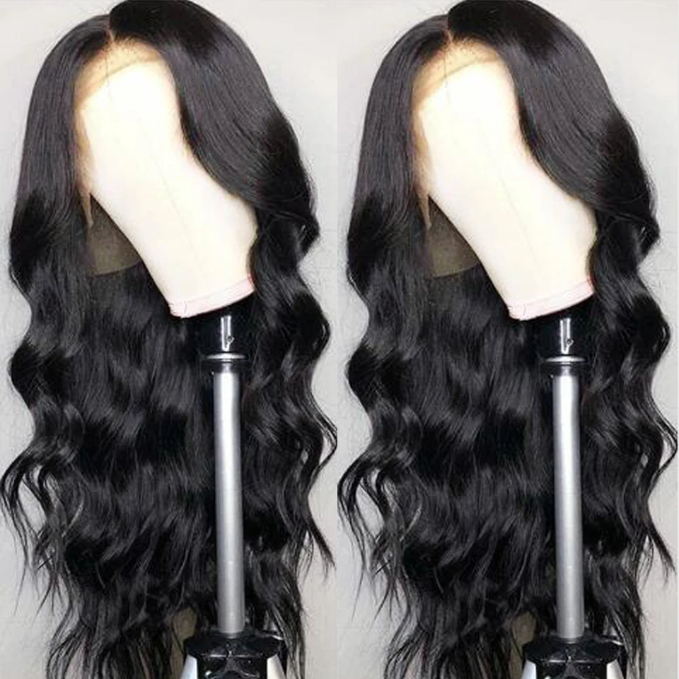 250% 360 кружевных фронтальных париков бразильские парики Remy для черных женщин