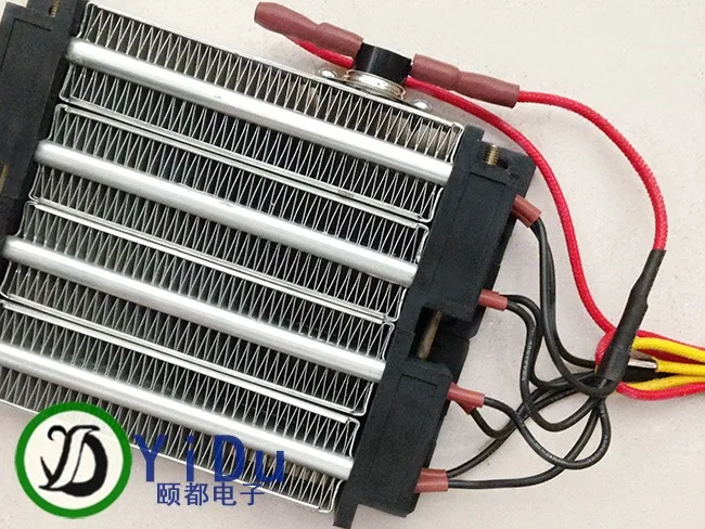 AC DC 220V 1000W изолированный PTC керамический воздушный Нагреватель 140*102 мм Электрический нагреватель части
