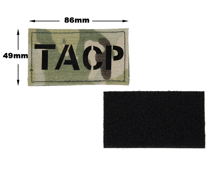 Военное оборудование MOLLE для страйкбола военных учений TMC TACP патч вызова