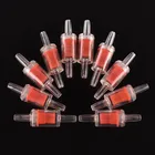 10 шт. пластиковый аквариум односторонний обратный клапан для системы СО2 аквариумный воздушный насос компрессор аквариума аксессуары