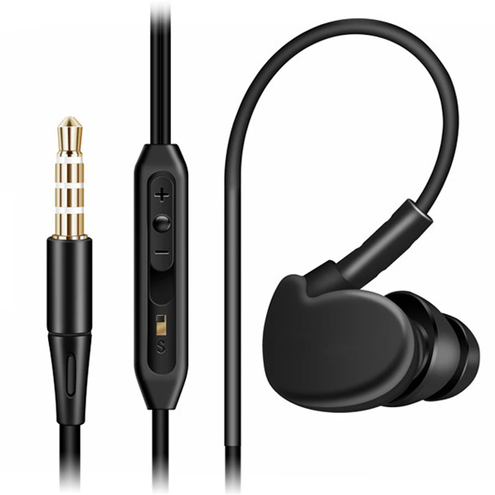 50 шт./партия спортивные наушники вкладыши с микрофоном|Наушники и гарнитуры| |