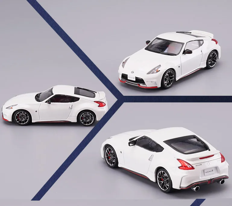 Высокая имитация 1:43 Nissan FALRLADY 370Z модель автомобиля из сплава, коллекция украшений, литая металлическая Игрушечная модель автомобиля